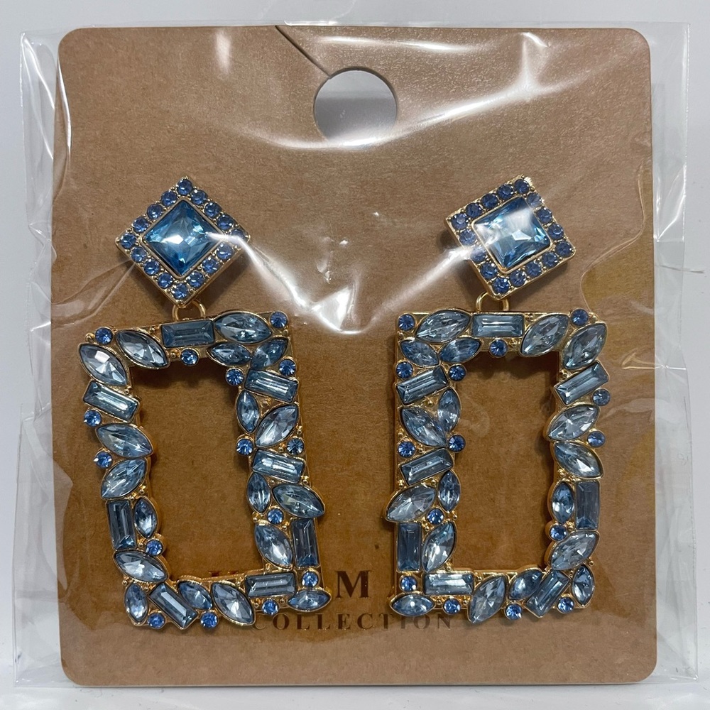 Ombre Blue Earrings